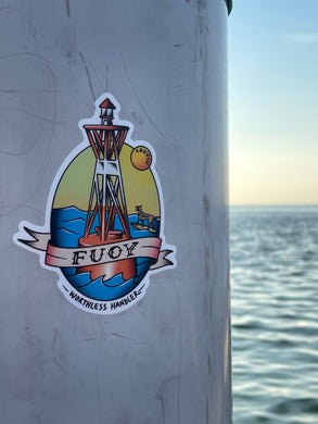 Fuoy Buoy Sticker