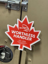 Worthless Canadian Patch/Sticker Combo