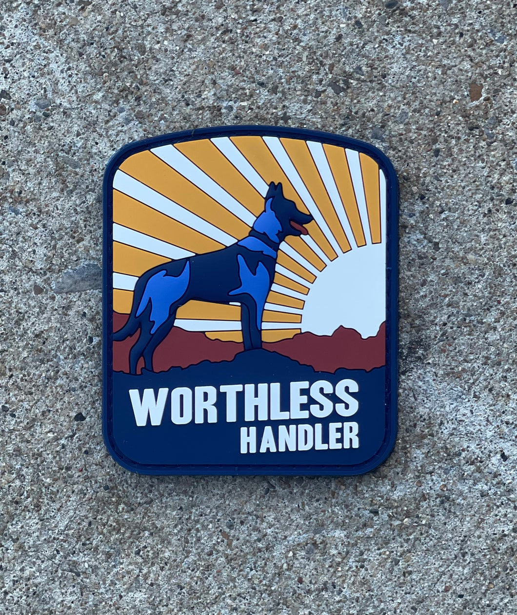 Worth Less Handler Admin Tested Patch Badge Series – Worthless Handler