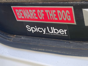 Spicy Uber Sticker