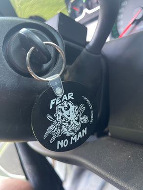 Fear No Man Keychain