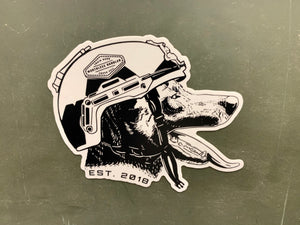 Op Dog Sticker