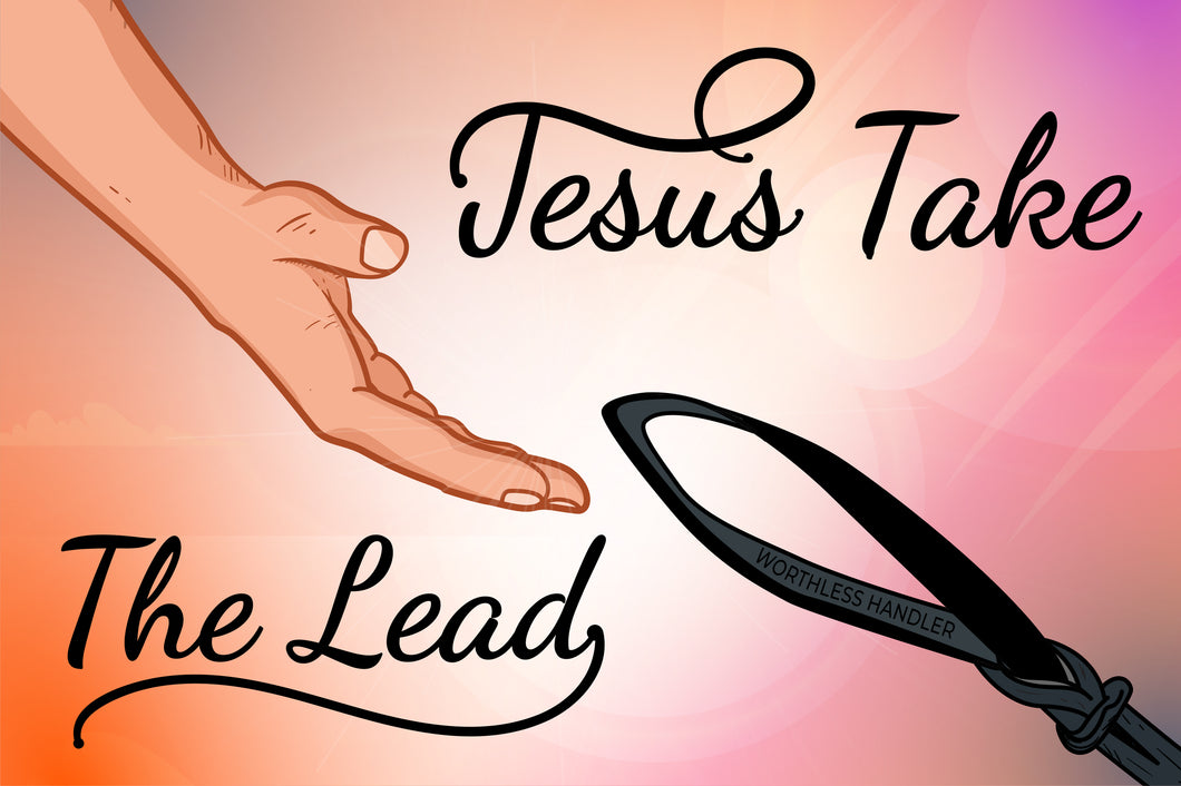 Jesus Take The Lead Sticker