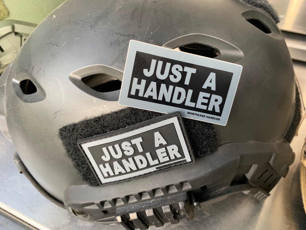 Just A Handler patch & sticker set – Worthless Handler