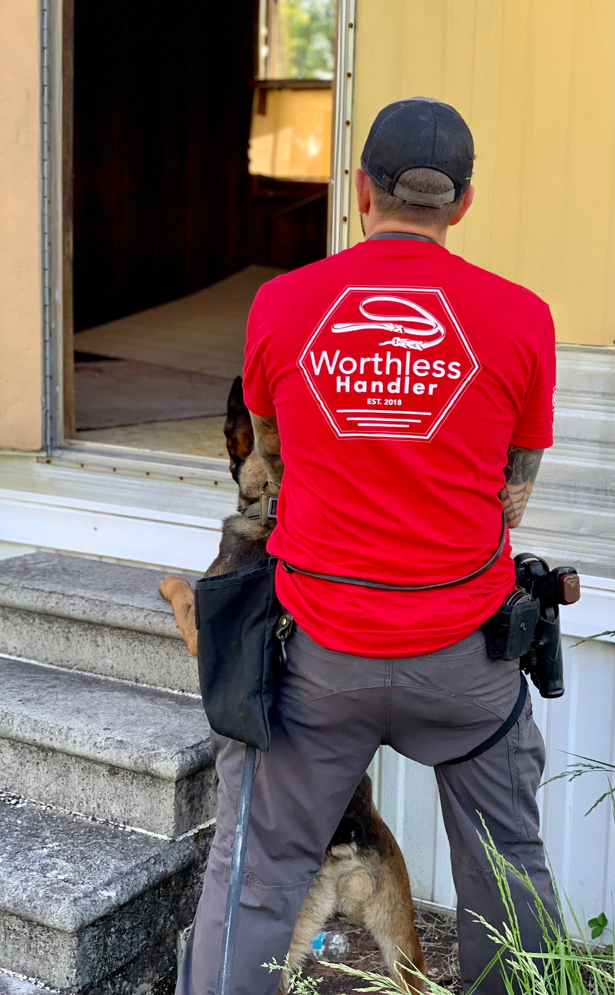 Worth Less Handler Admin Tested THCE shirt – Worthless Handler